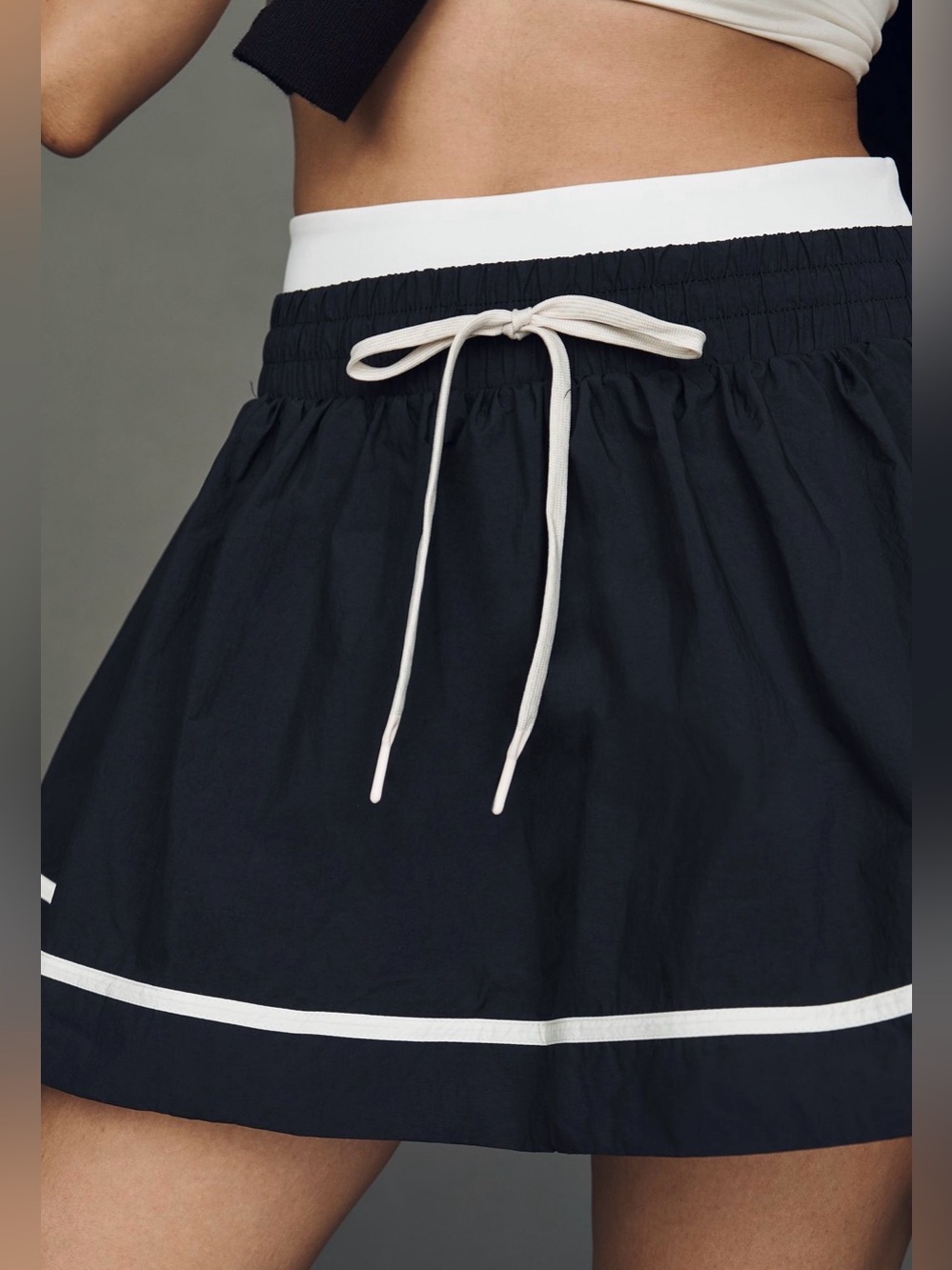 Anthropologie Daily Practice Drawstring Skort NWT Size Medium
